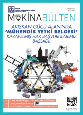 MMO İstanbul Şube Bülteni Ekim 2018